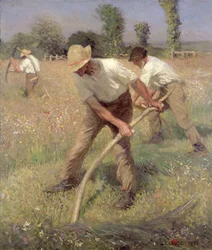 De maaiers, 1891